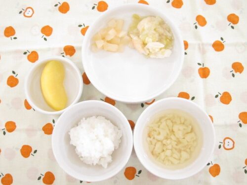 離乳食　完了期食